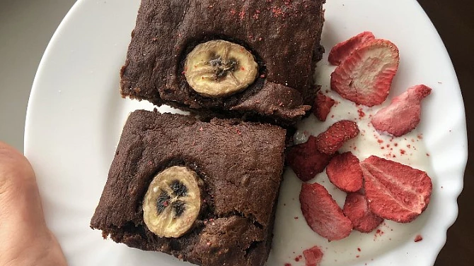 Banana bread s čokoládou