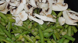 Fazolky se žampiony