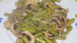 Fazolky se žampiony