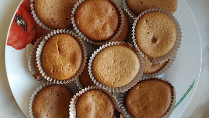 Nadýchané čokoládové muffiny