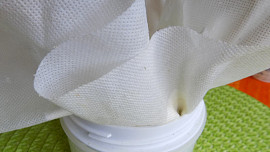 Domácí lučina s medvědím česnekem