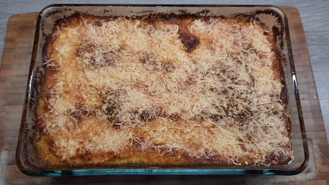 Mleté maso pod peřinou