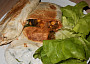 Zapékané veganské tortilly s bazalkovým dipem  (Dělená strava podle LK - Kytičky + zelenina)