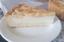 Banány a kokosový puding.