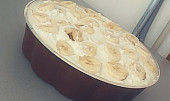 Banánový dort, Recept je jednoduchý na přípravu,a chutná  jen jsem si zapomněla u babičky formu na dort tak jsem improvizovala