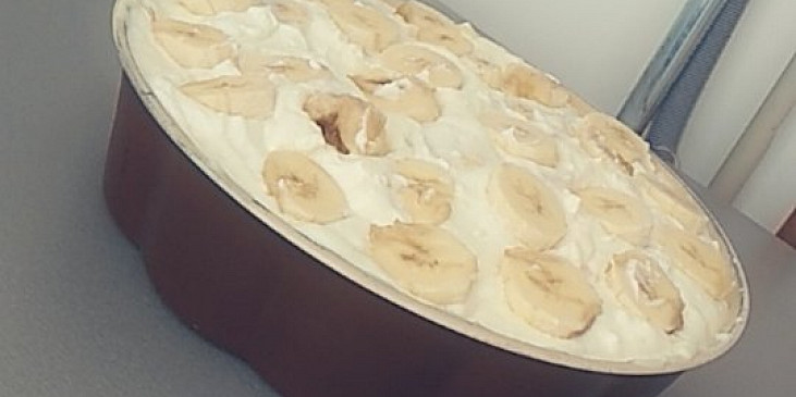 Banánový dort (Recept je jednoduchý na přípravu,a chutná  jen…)