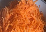 nastrouhaná mrkev