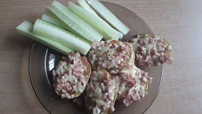 Bramborové "mini pizzy"