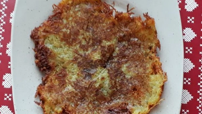 Křupavé bramboráky, vegetariánské, bramborák