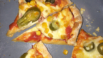 Pizza bez droždí