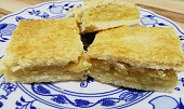 Křehký jablkový koláč