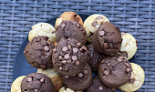 Muffiny s kousky čokolády