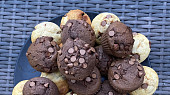 Muffiny s kousky čokolády