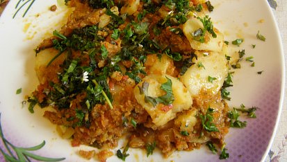 Zapečené brambory na italský způsob