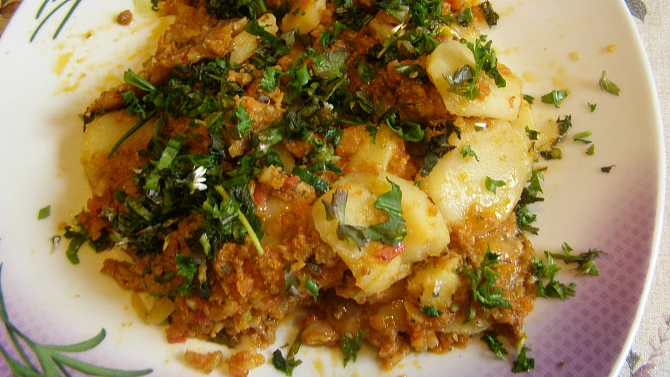 Zapečené brambory na italský způsob