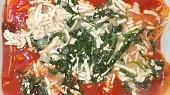 Špenátovo-rajčatové lasagne