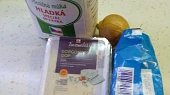 Penne s kuřecím masem a omáčkou z gorgonzoly
