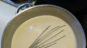 Penne s kuřecím masem a omáčkou z gorgonzoly