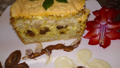 Zapečený bulgur s tofu