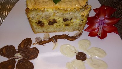 Zapečený bulgur s tofu