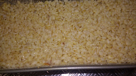 Zapečený bulgur s tofu