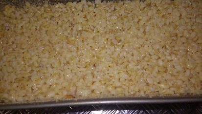 Zapečený bulgur s tofu