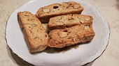 Italské mandlové sušenky - Cantuccini