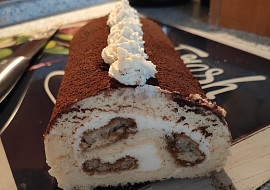 Tiramisu roláda s Mascarpone