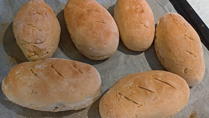 Farmářské bagety nebo bulky