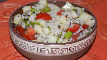 Letní rýžový salát