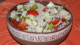 Letní rýžový salát