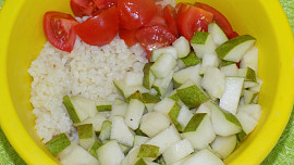 Letní rýžový salát