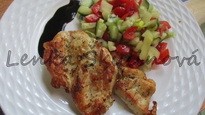 Kuřecí prsíčka na domácím grilu