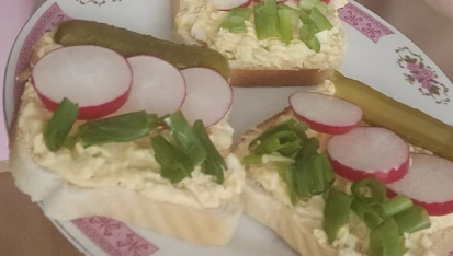 Vajíčková pomazánka ze tří ingrediencí