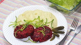 Řepné karbanátky (bez vajec)