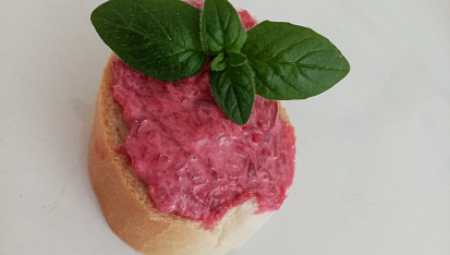 Řepová pomazánka se zázvorem