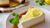 Citronový cheesecake Lowcarb