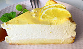 Citronový cheesecake Lowcarb