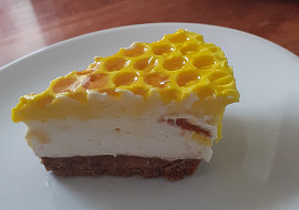 Nepečený asijský medový cheesecake