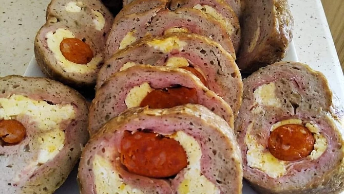 Drůbeží plněná sekaná, Drůbeží plněná sekaná