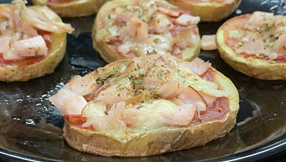 Bramborové "mini pizzy"
