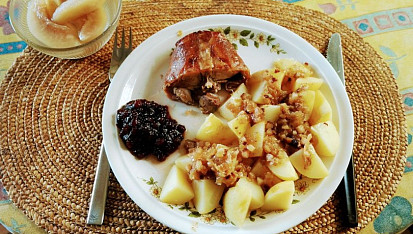 Králík na pepři (podle srnčího), Králičí hřbet na pepři