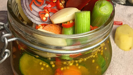 Spicy Sweet Pickles
