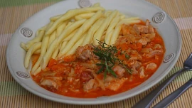 Lehké králičí ragú