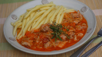 Lehké králičí ragú
