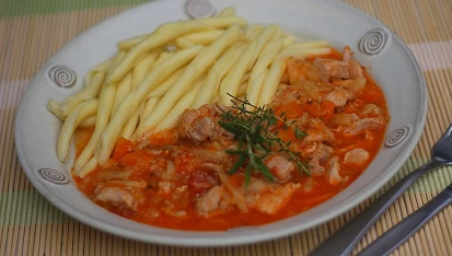 Lehké králičí ragú
