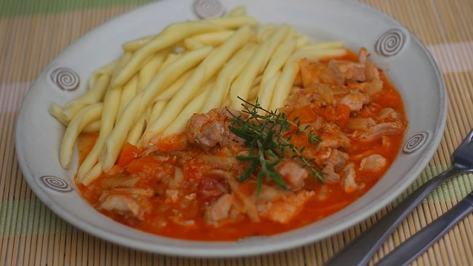 Lehké králičí ragú
