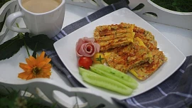 Snídaňová placička z grilu