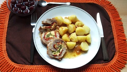 Vepřová roláda z plecka