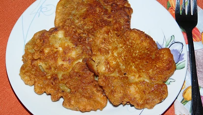 Kuřecí - těstíčkové placičky